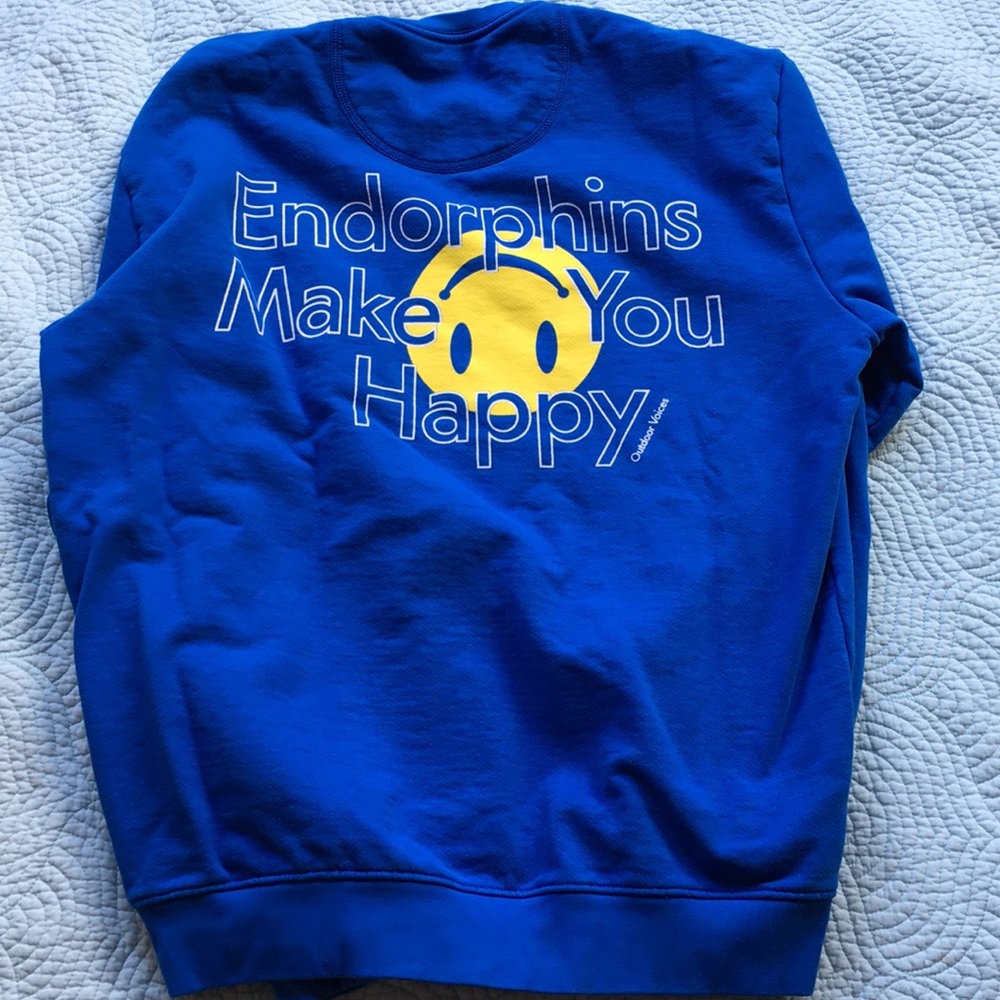 Endorphins make you happy crewneck!